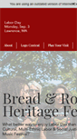 Mobile Screenshot of breadandrosesheritage.org